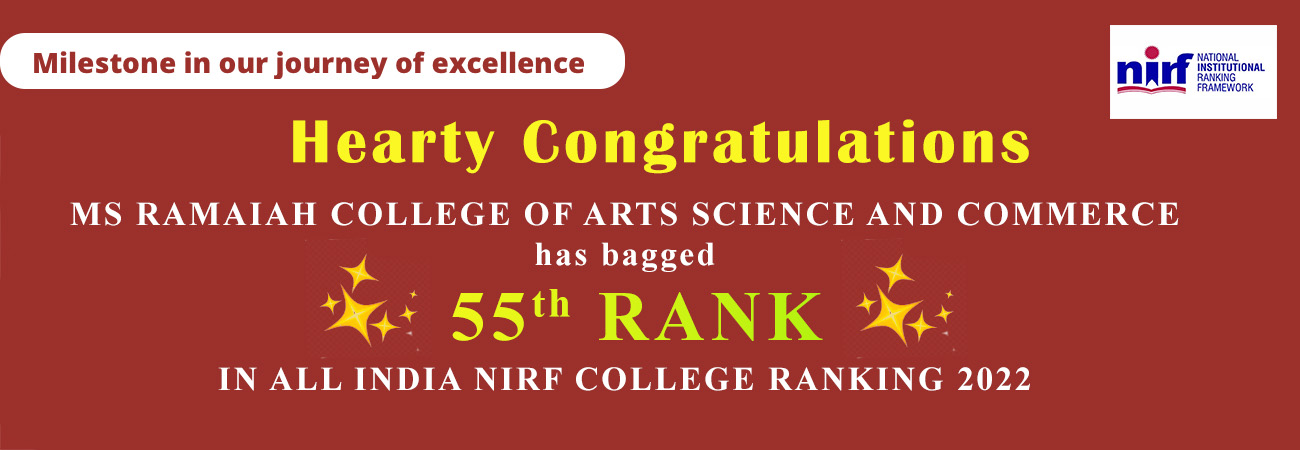 M.S Ramaiah College Of Arts, Science And Commerce, Bangalore