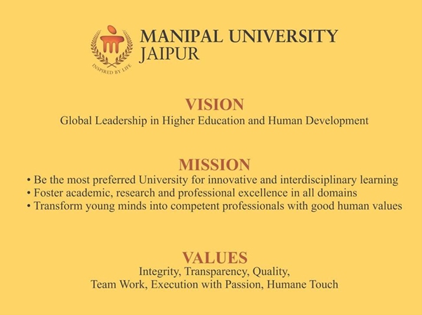 Manipal University Jaipur – Where Academic Excellence Meets Industry  Expectations